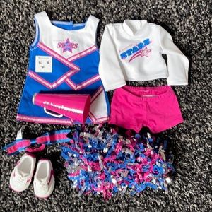 American Girl Doll Cheerleader Outfit